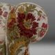 Fauteuil en tissu floral, France années 1950