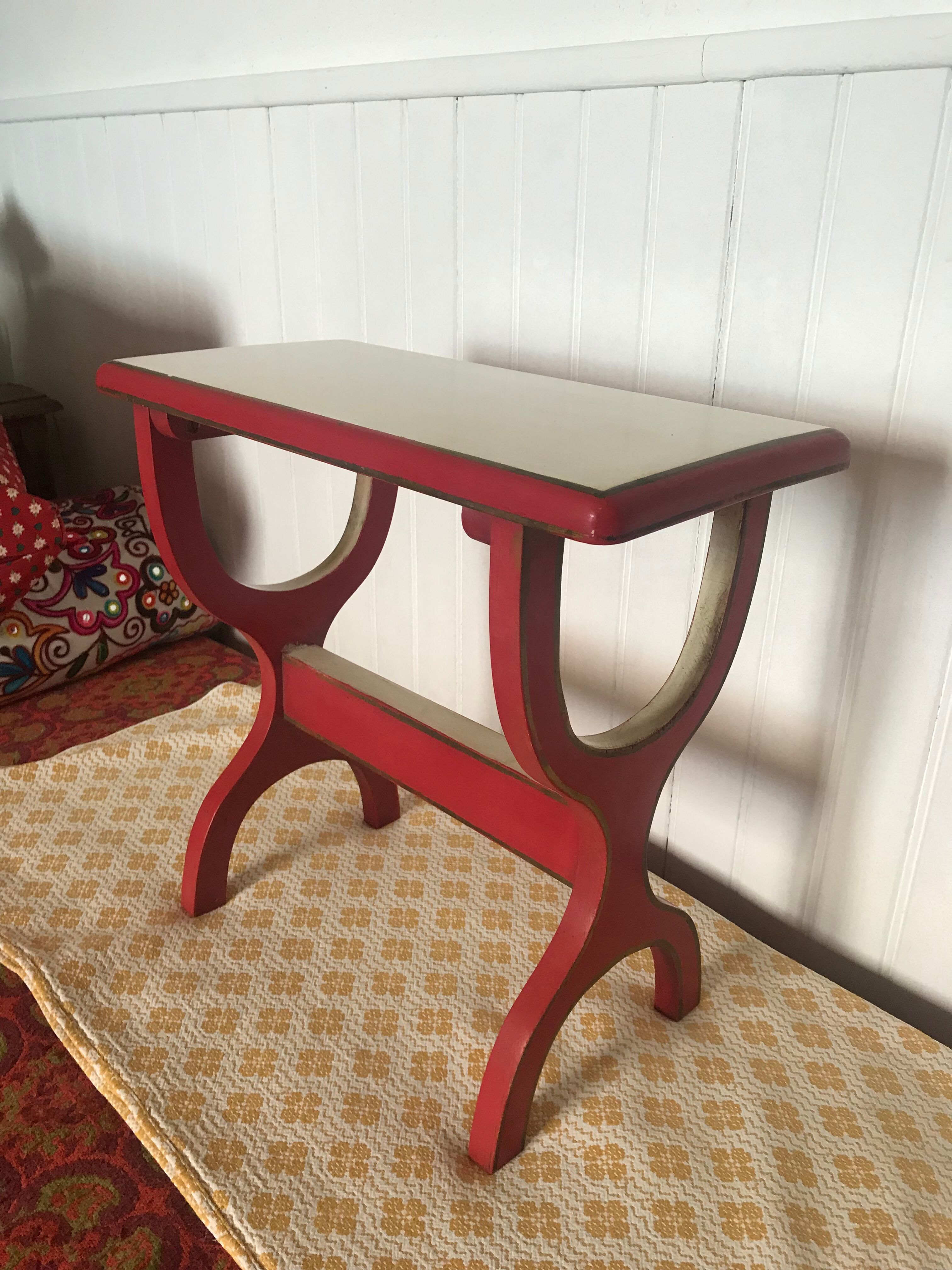 Vintage wooden stool