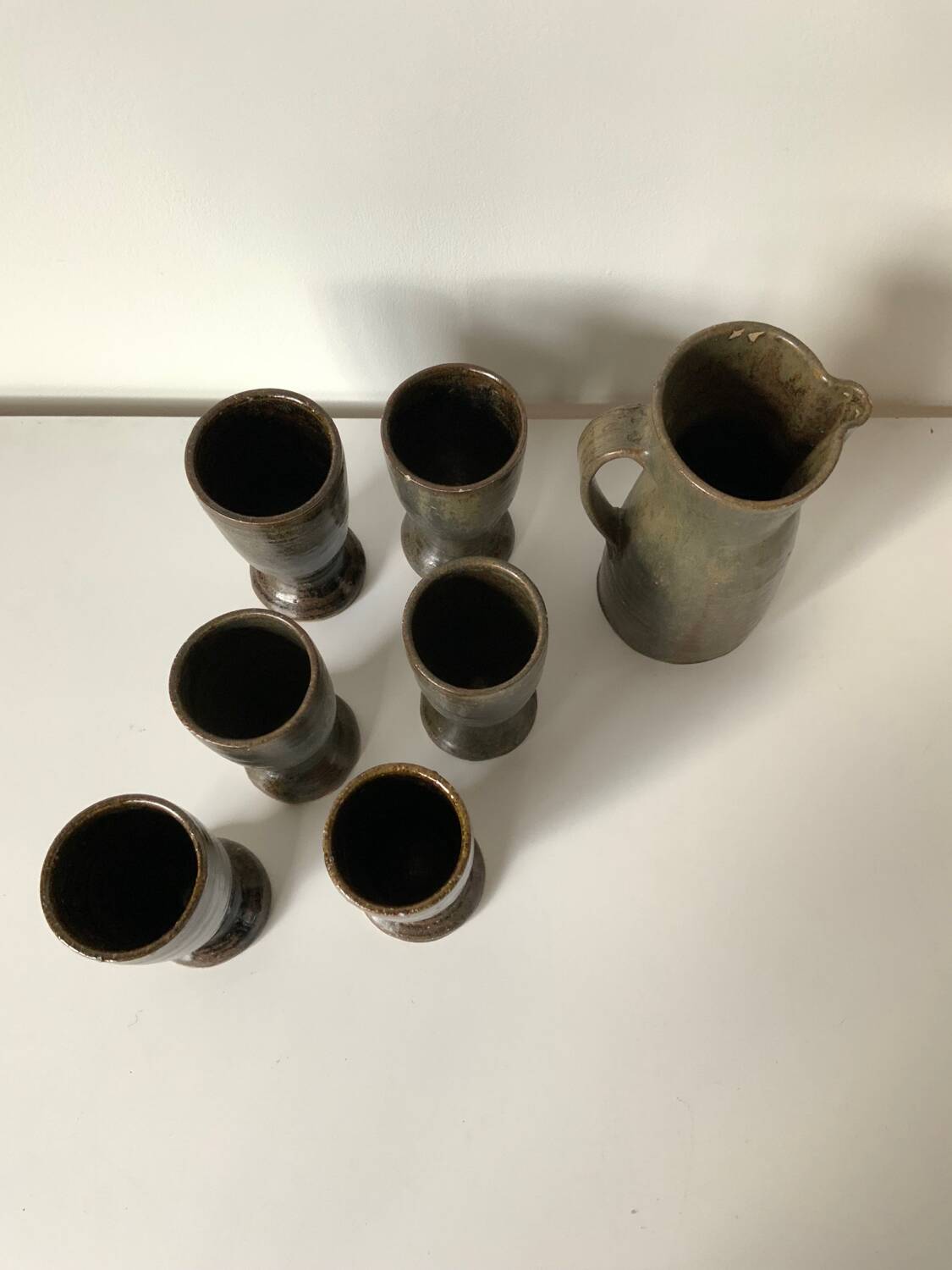 Stoneware mugs