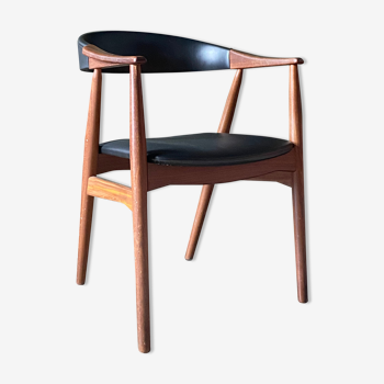 Mid-Century teak armchair by Thomas Harlev for Farstrup Furniture