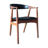 Mid-Century teak armchair by Thomas Harlev for Farstrup Furniture