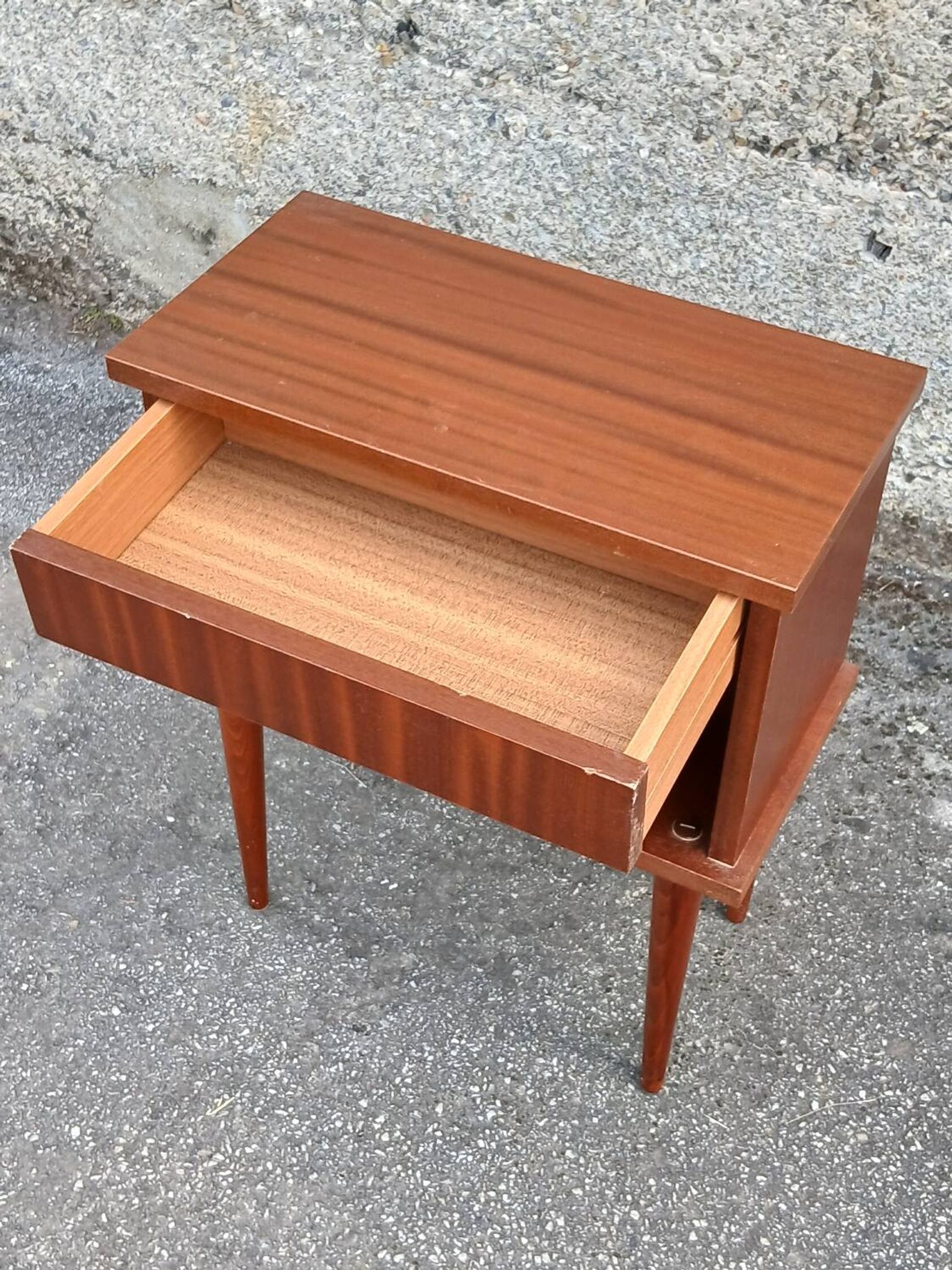 1960s bedside table