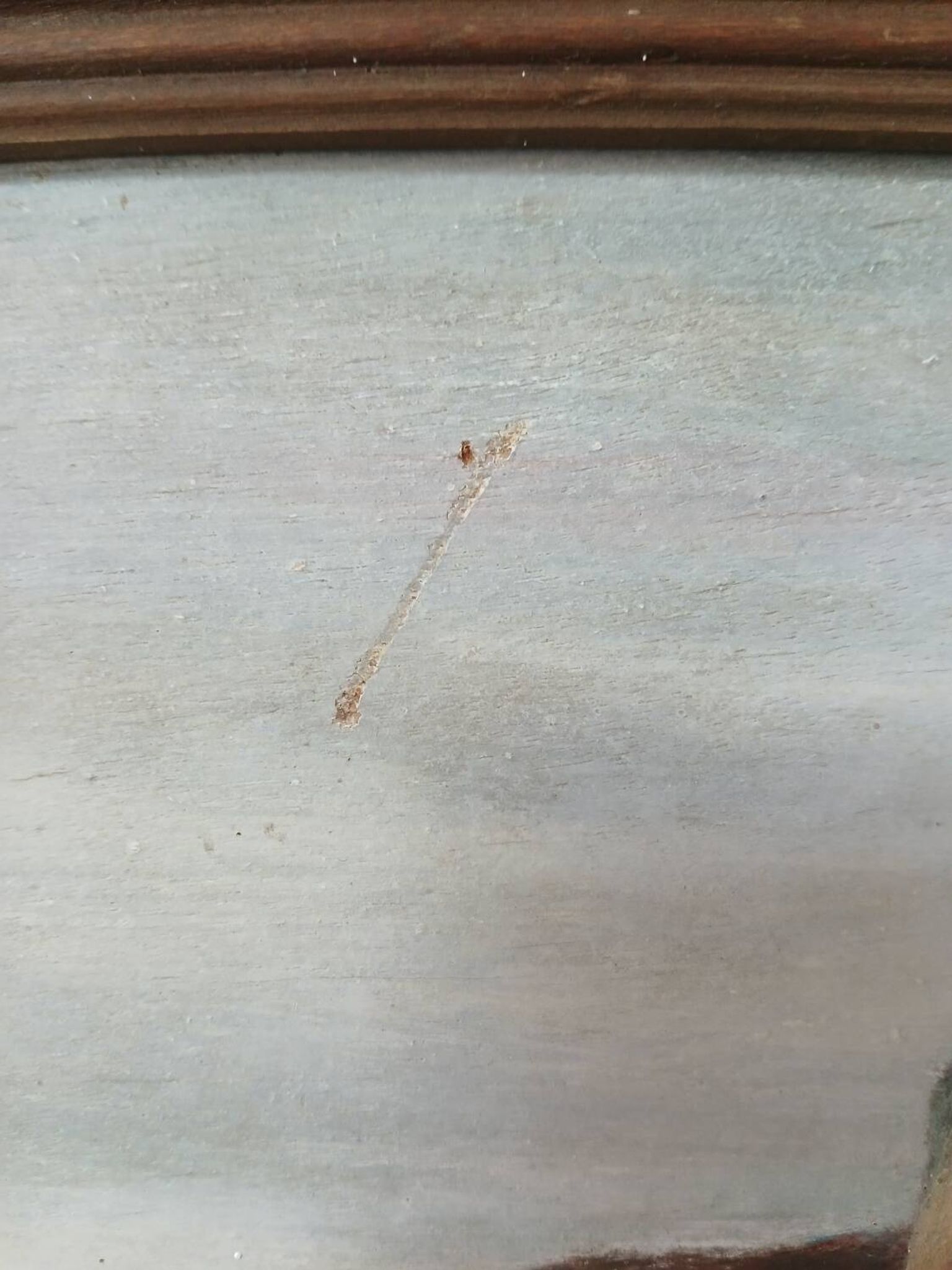 Painting on wood "seaside"