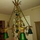 Very large art nouveau chandelier Murano (1 meter)