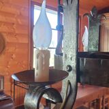 chandelier - wrought iron ceiling light - medieval style