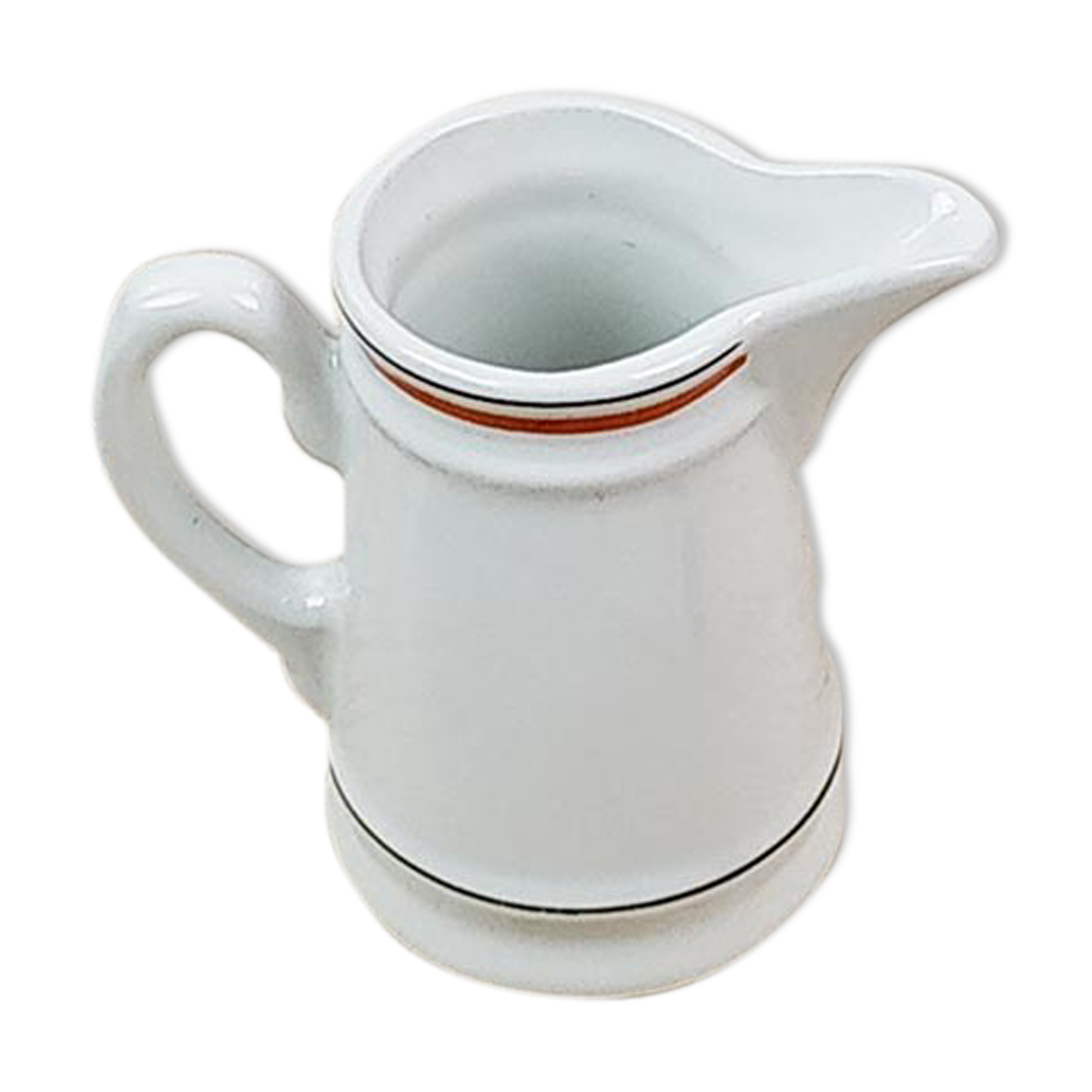 Porcelain ceramic milk pot from Paris d'Auteuil