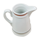 Porcelain ceramic milk pot from Paris d'Auteuil