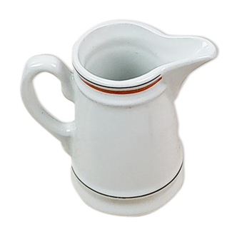 Pot à lait en céramique porcelaine de Paris d'Auteuil