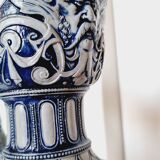 salt-glazed stoneware jug in German style, made by the prestigious house