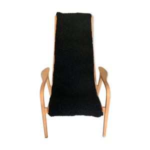 Fauteuil à dossier Lamino en hêtre