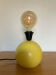Arlus Ball Lamp Lighting, yellow, lacquered metal, 1960s/70s