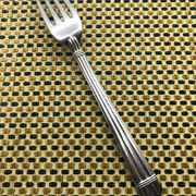 Silver-plated metal fork from Christofle, Aria model