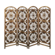 Vintage rattan screen from the 60s