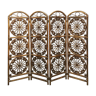 Vintage rattan screen from the 60s