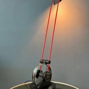 Postmodern table lamp Circo from the 1980s by Linke Plewa for Brilliant AG
