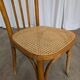 Vintage Cane Seat Dining Chair: 1970s Yugoslavia, Boho Interior