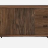 Enfilade commode scandinave vintage en teck