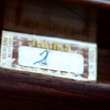 Table by Jean Gillon, published by Italma Wood Art, Brazil, circa 1970