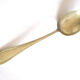German silver-plated sauce spoon Gowe ALPACCA pearl decoration 26cm