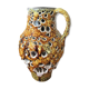 Vase vintage "miel" émaux Cyclope d'Annecy