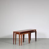 Severin Hansen Nesting Tables for Haslev, Denmark 1960
