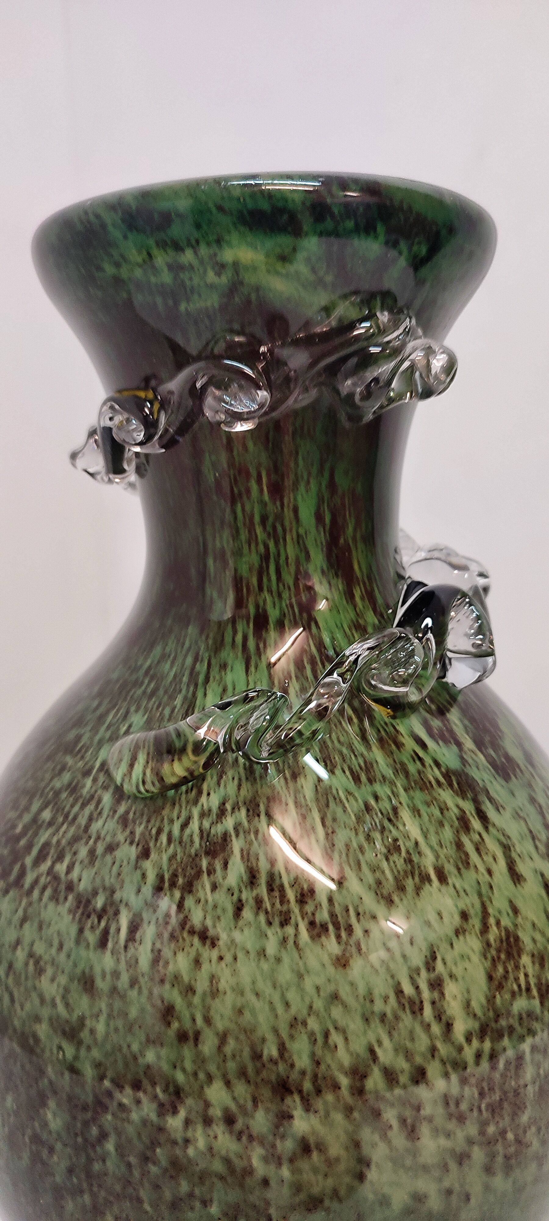 Murano glass vase. Italy, 1970s.