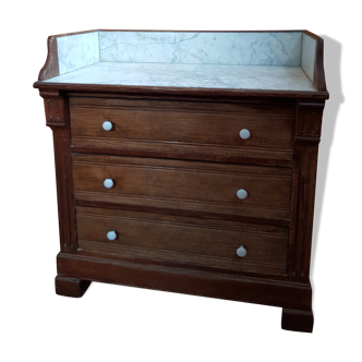 Commode dessus marbre