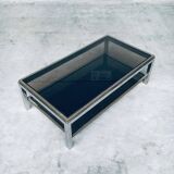 Hollywood Regency Flaminia Two Tier Coffee Table, France, 1970s