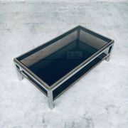 Hollywood Regency Flaminia Two Tier Coffee Table, France, 1970s