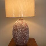 Ceramic lamp signed f fernandez