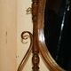 Victorian Thonet dressing table in bent wood with adjustable stool.
