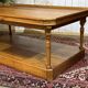 19th-century work table in English pine.