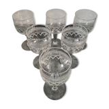 Verres anciens ciselés