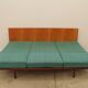 Mid century sofabed in walnut by jindrich halabala for up zavody, 1950´s