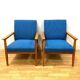 Set of 2 Retro Armchairs, TON, 1960s, Czechoslovakia