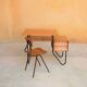 Bureau et chaise enfant vintage