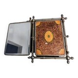 Miroir triptyque 1900 biseauté Barbier