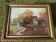 Vintage Autumn Landscape Oil Painting