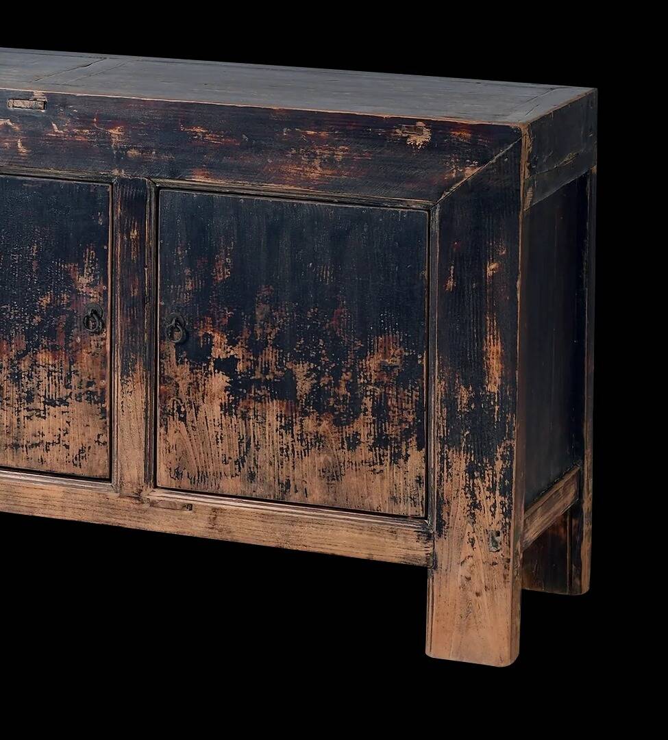 Qingdao - Antique Chinese buffet in solid elm no. 13