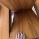 Extendable teak table