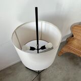 Old design floor lamp from the 50s in metal vintage adjustable lampshade