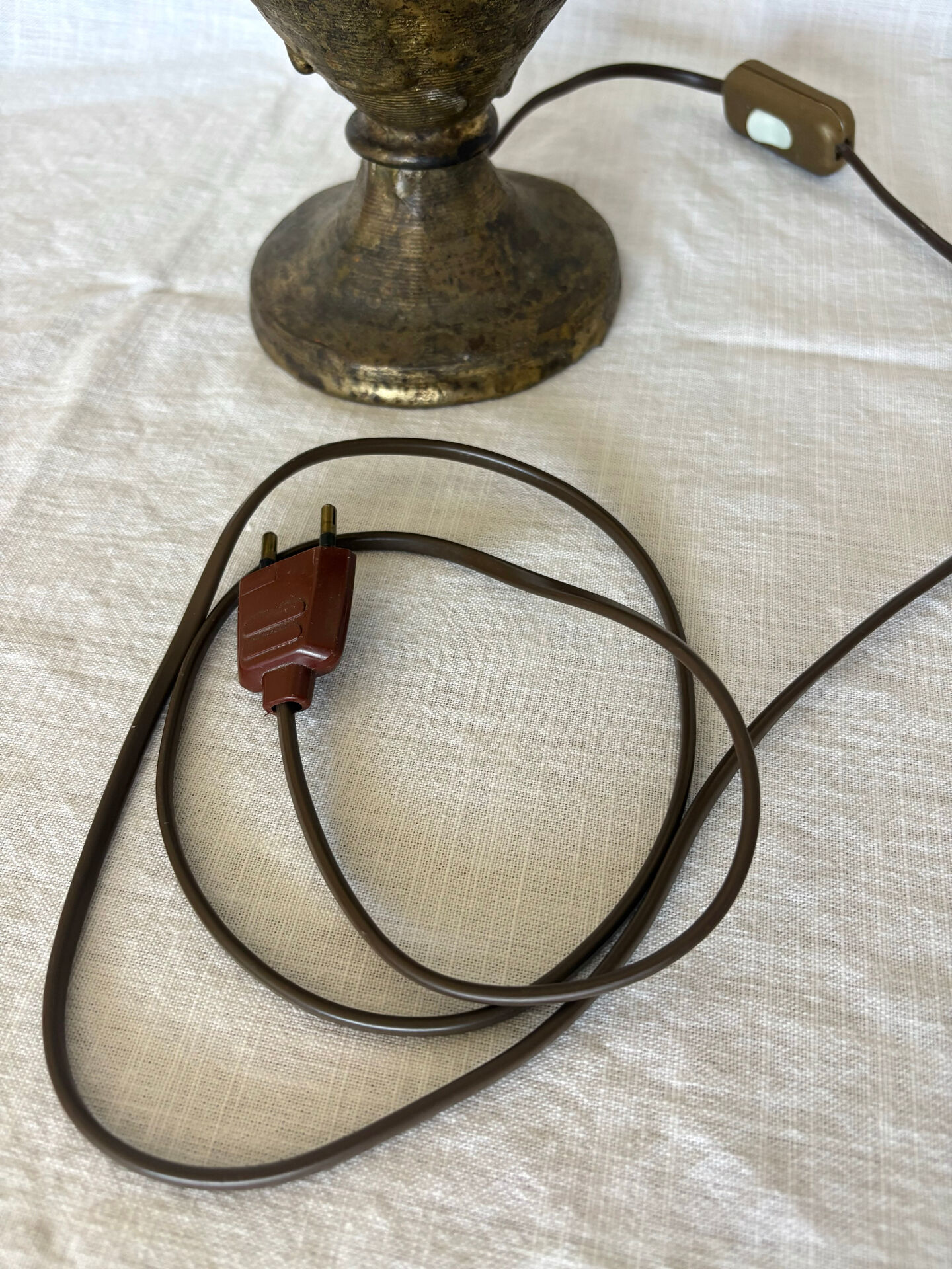 Lampe à poser en bronze Max Bre