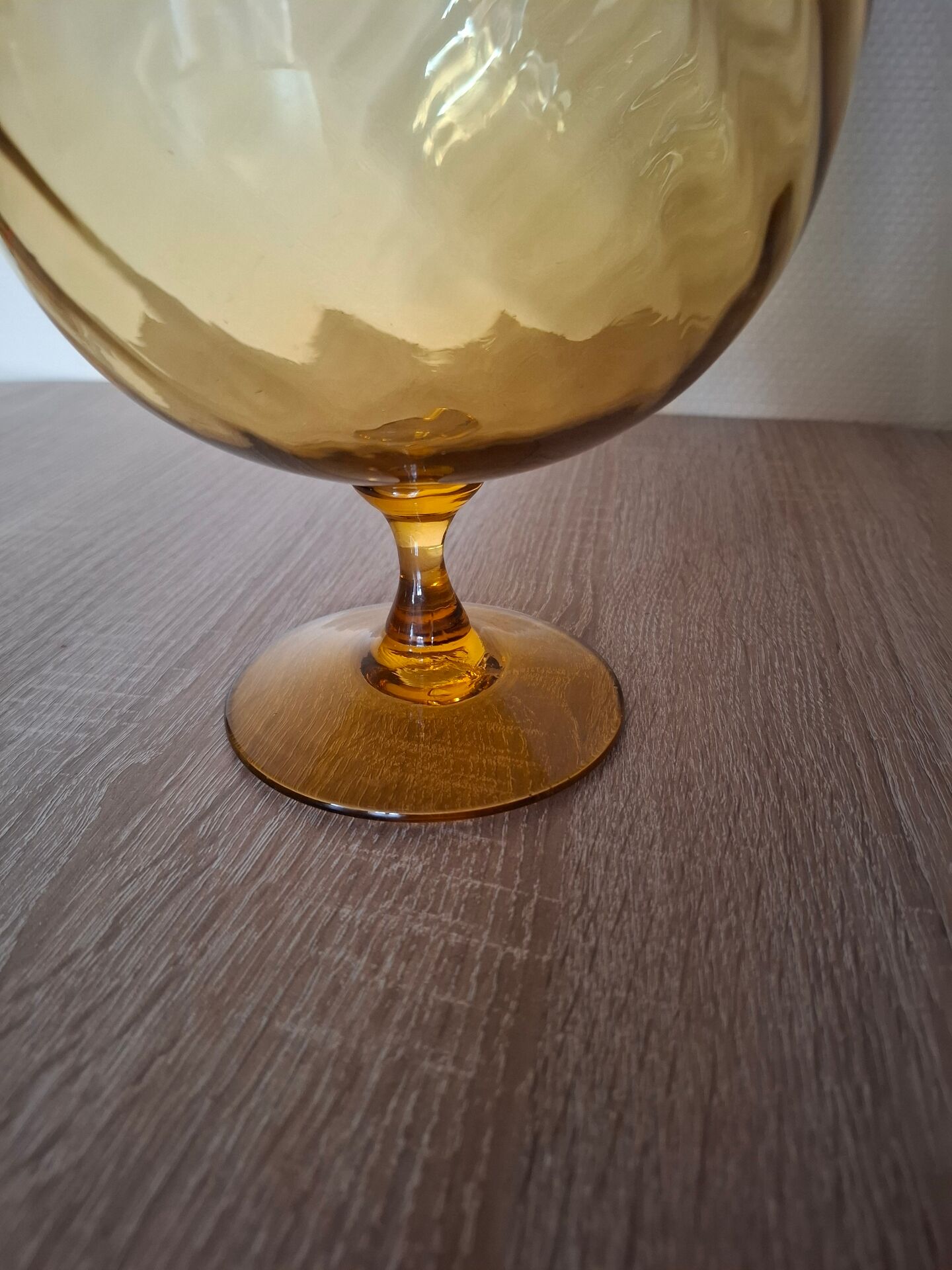 Empoli glass coupe vase