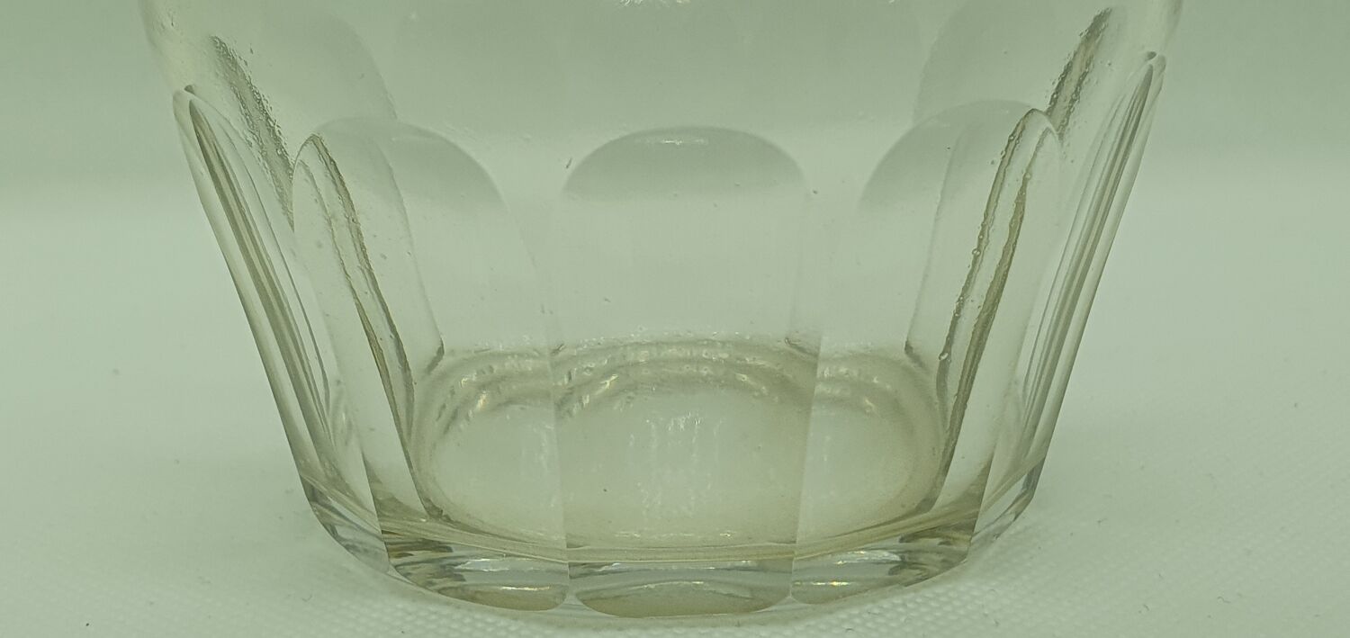 Cut glass carafe