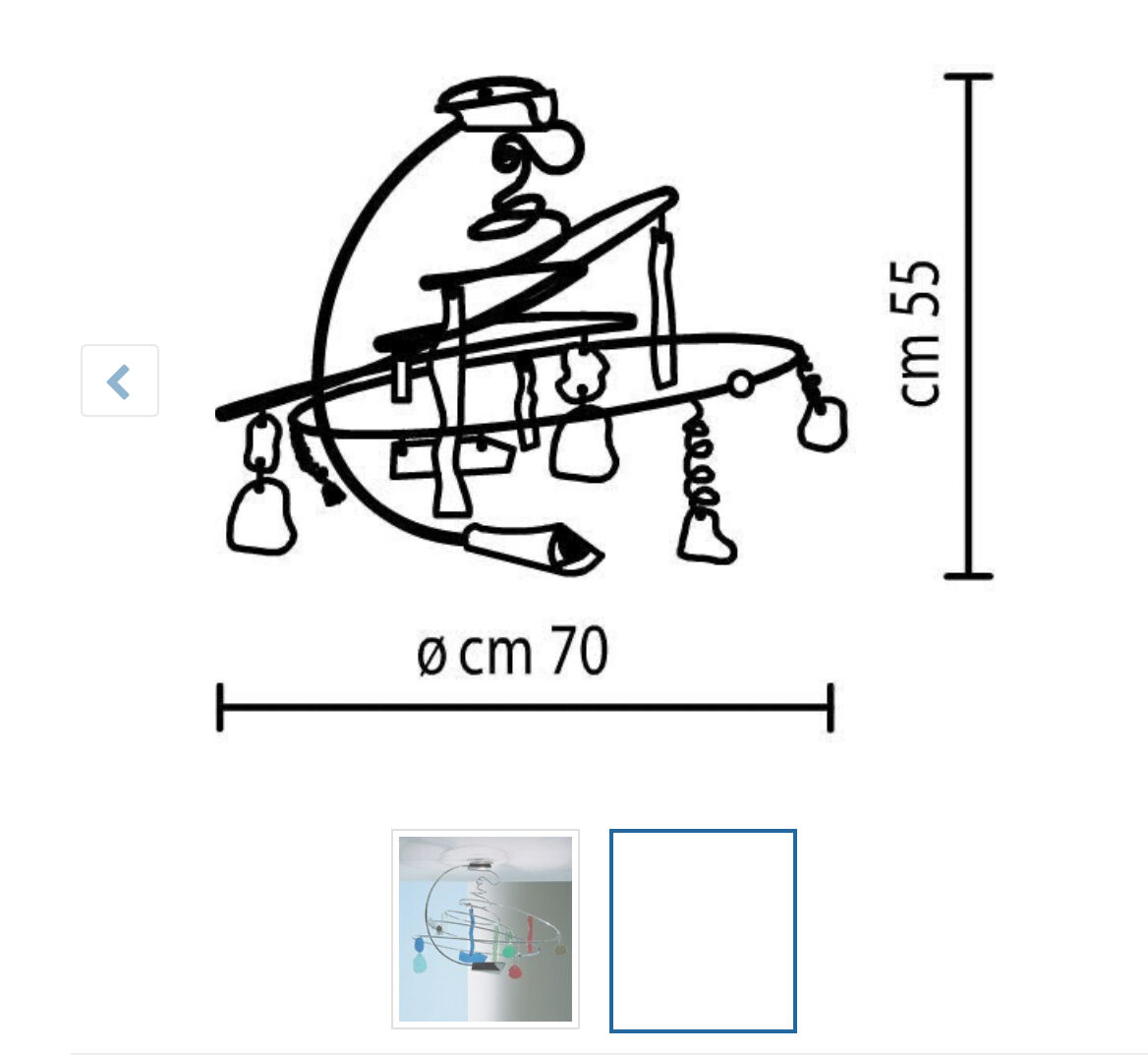 Suspension Artemide Melissa