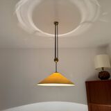 Large Adjustable Pendant Lamp with Counterweight by Florian Schulz