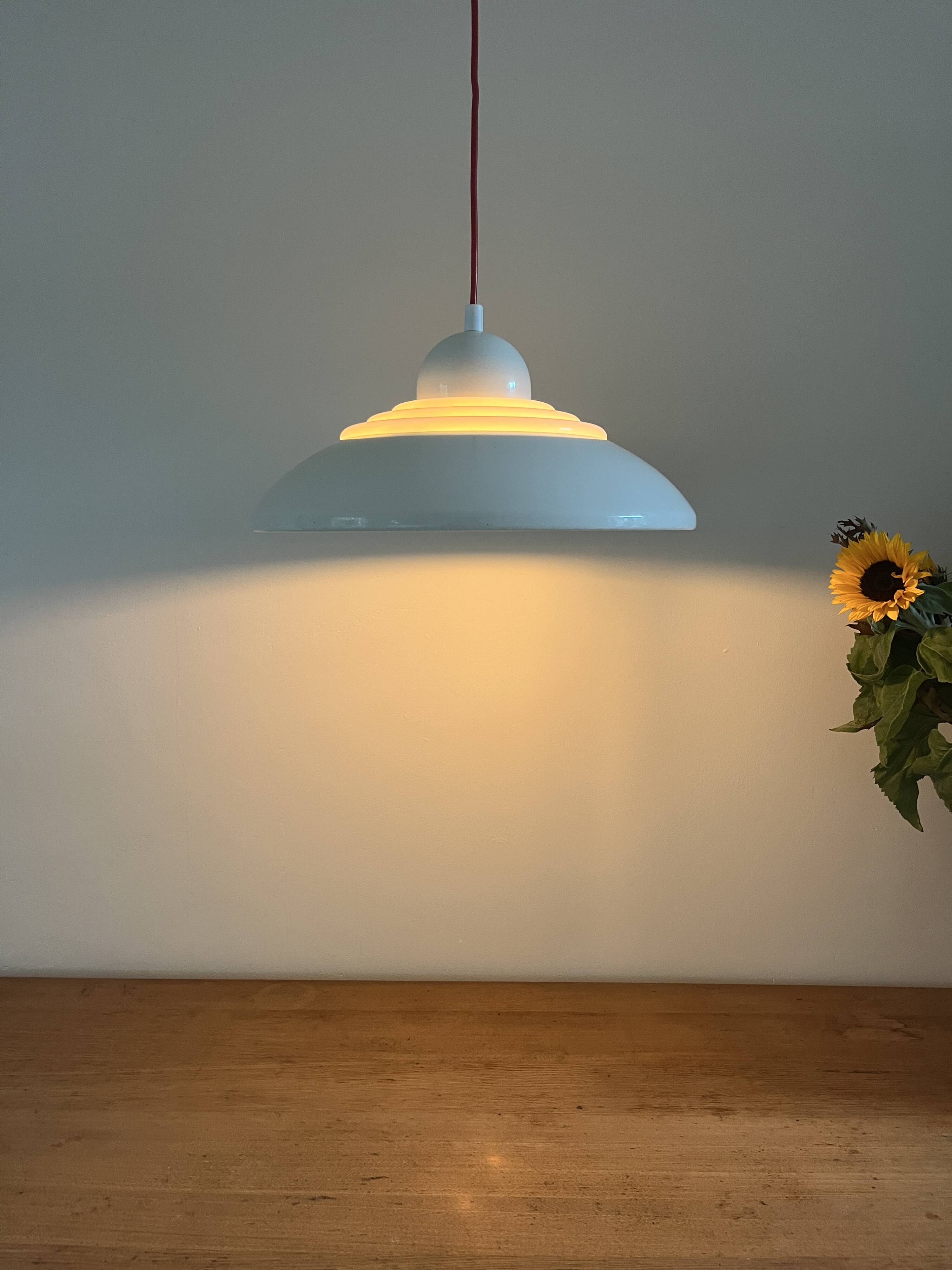 Vintage UFO pendant - Knud Christensen - Danish design lamp