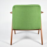 Fauteuil vintage "Bunny" années 1960, vert printemps