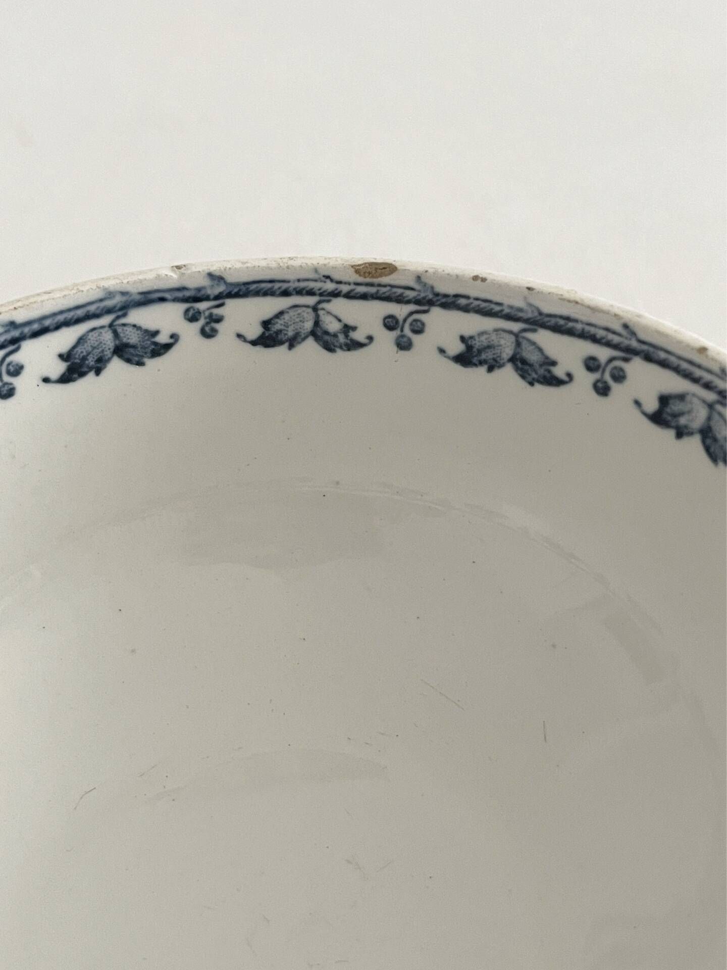Antique ironstone cup "Carmen" Sarreguemines