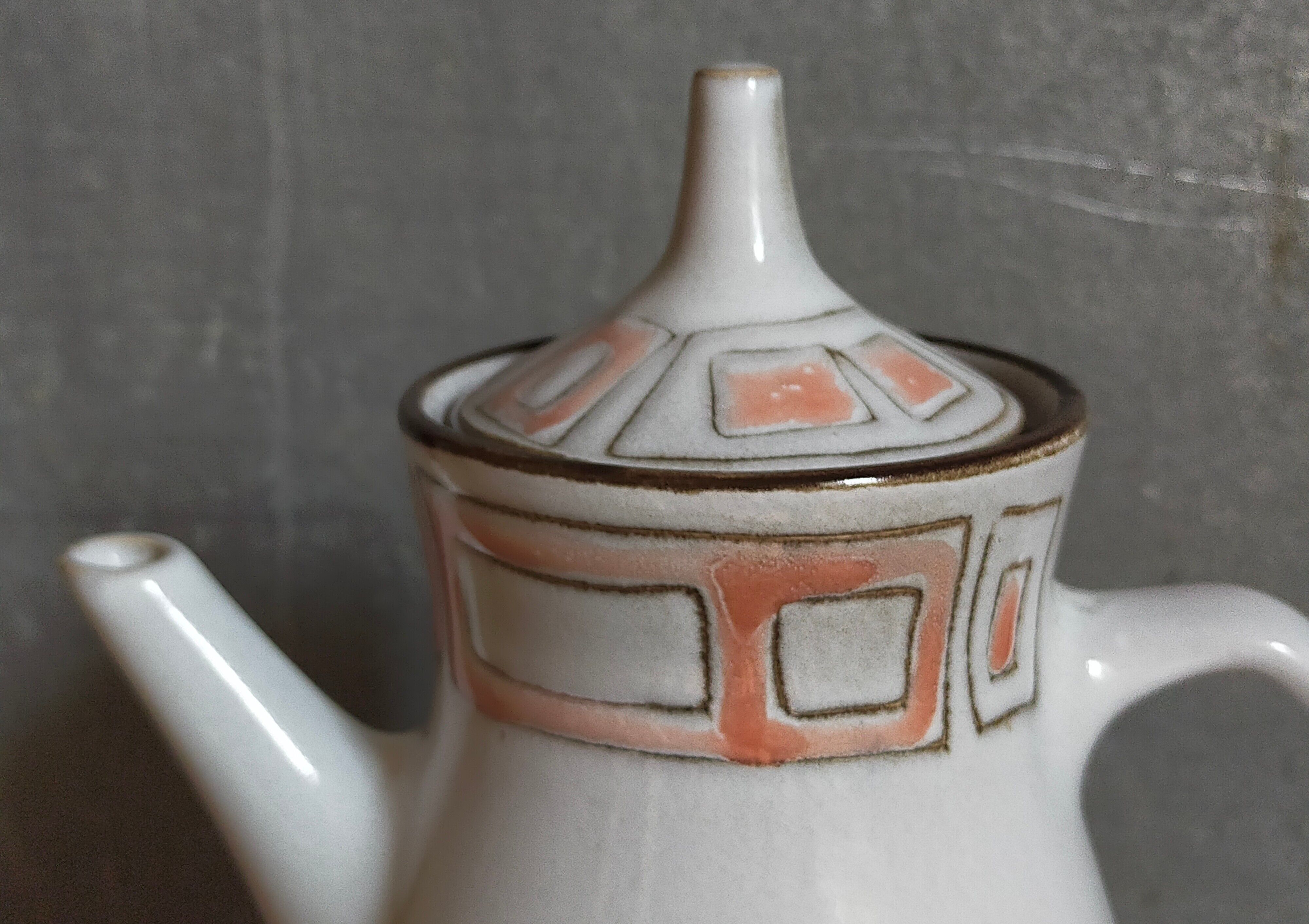 Ceramic Teapot French vintage